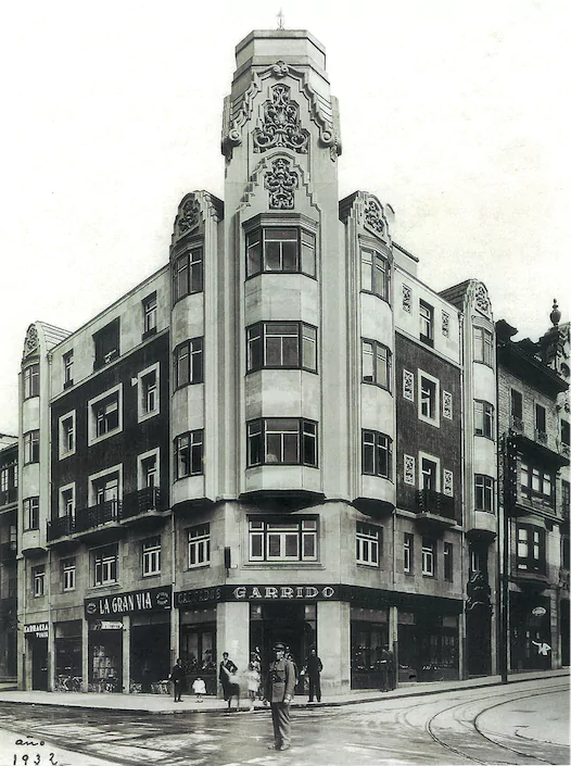 Fotografía antigua del edificio